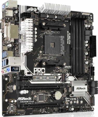 ASROCK AB350M Pro4 (AM4) (D)