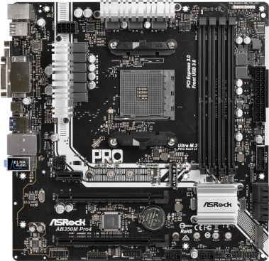 ASROCK AB350M Pro4 (AM4) (D)