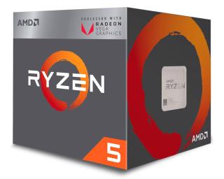 AMD Ryzen 5 2400G Box AM4 (3,900GHz) YD2400C5FBBOX with Wraith Stealth cooler